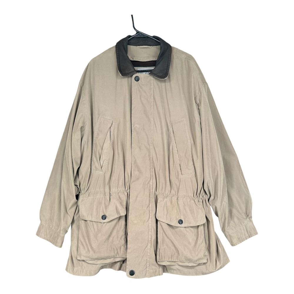 Urban Equipment Men's XL Utility Coat Khaki Hooded Pockets Gorpcore Outdoors